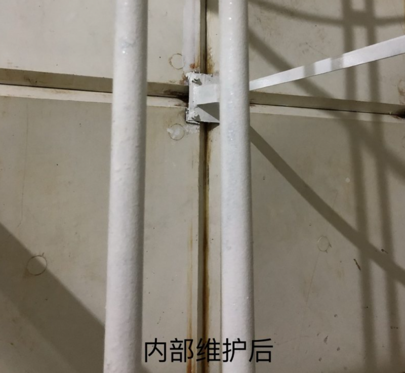 水箱拉筋维护后